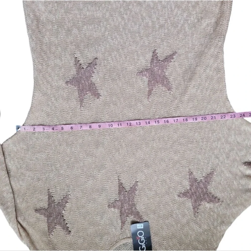 Gigio USA Sand Stars Dolman Sweater - L